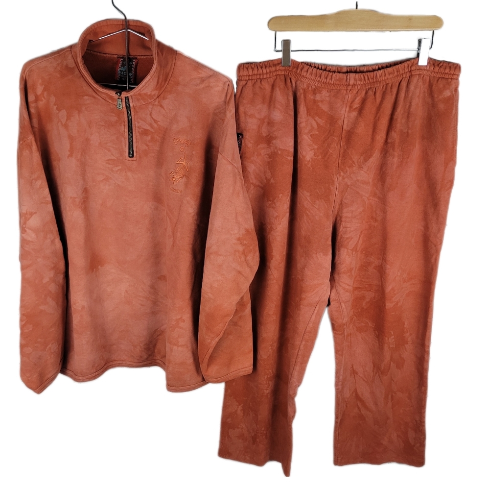 DAGOLI CANADA | vintage tie-dye pullover sweatpants sweatshirt set
